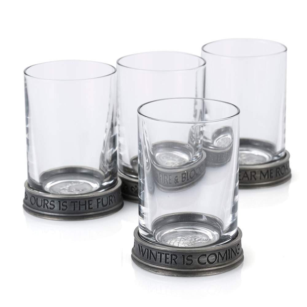 House Sigils Shot Glass Quartet