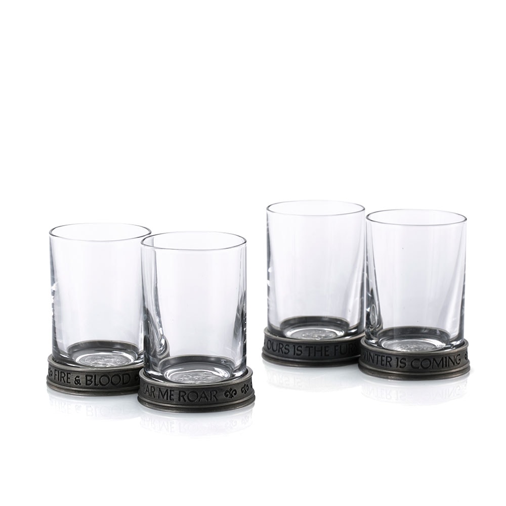 House Sigils Shot Glass Quartet