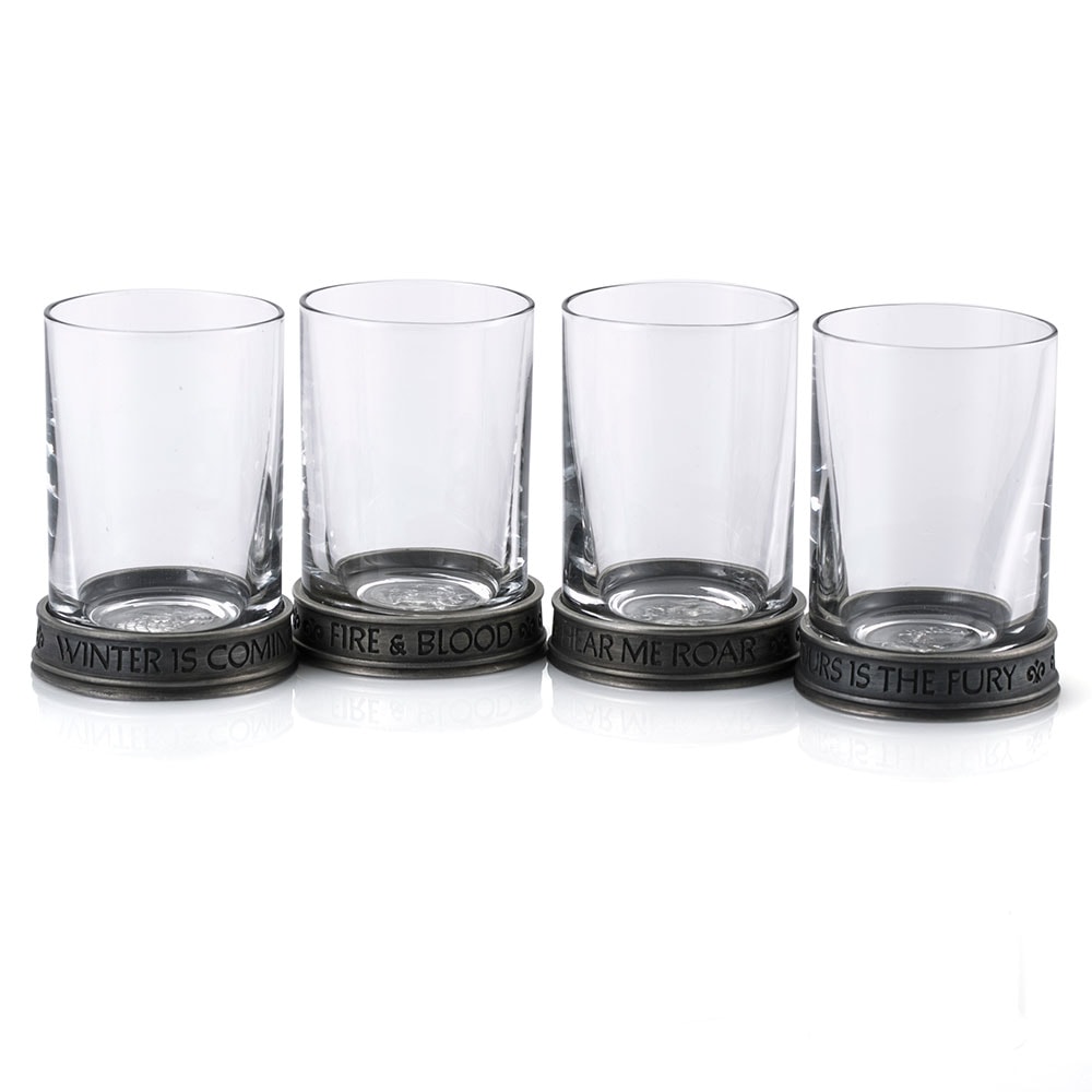 House Sigils Shot Glass Quartet