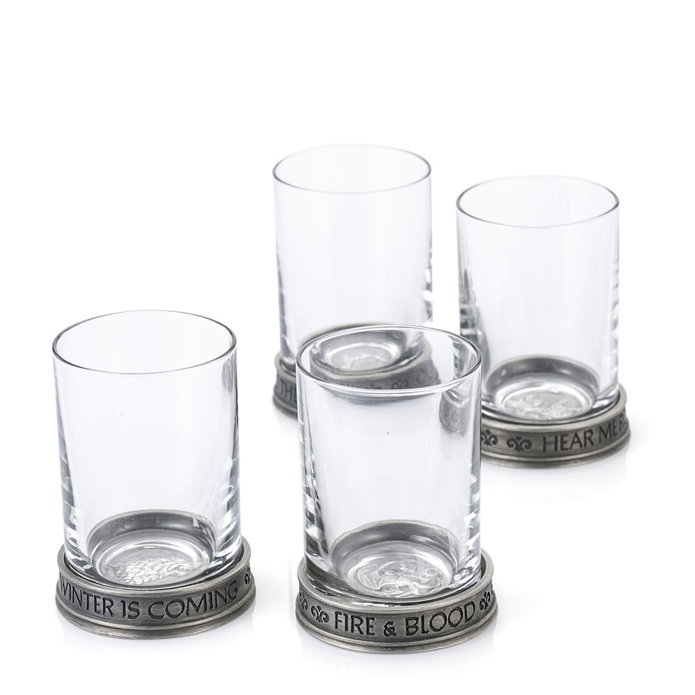 House Sigils Shot Glass Quartet