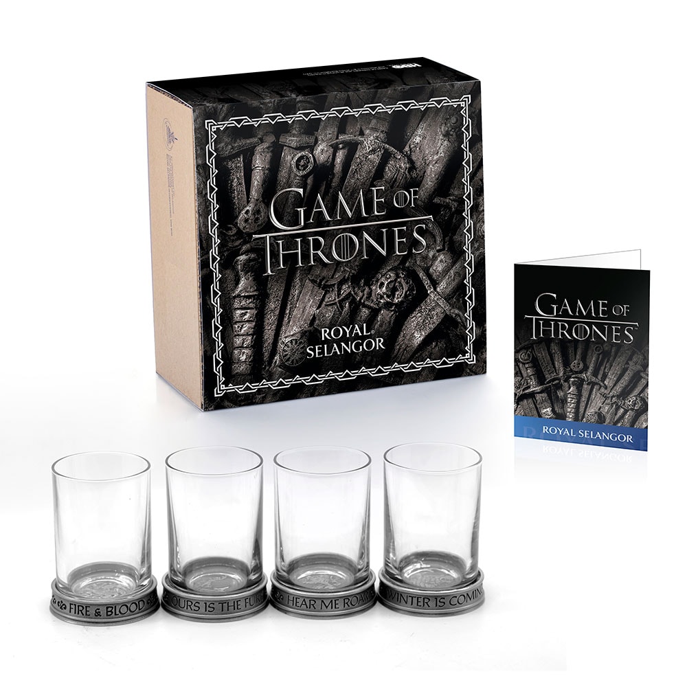 House Sigils Shot Glass Quartet