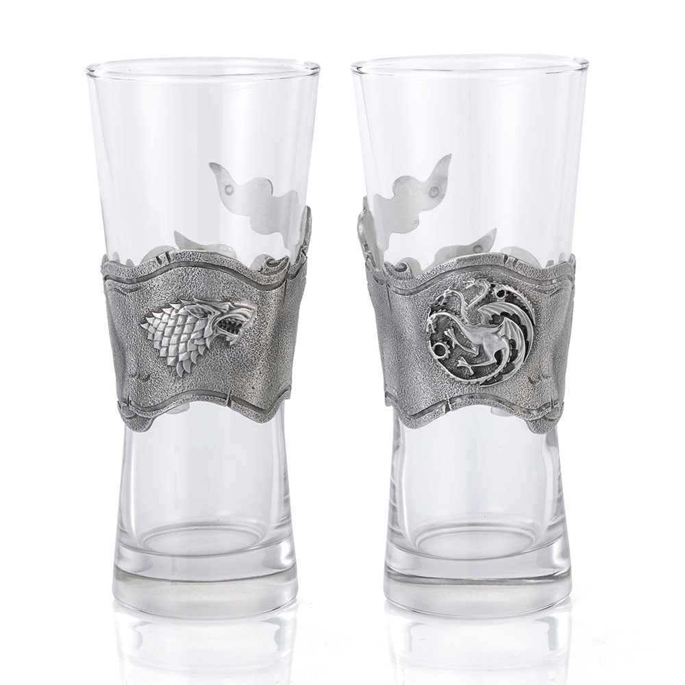 Ice & Fire Pilsner Pair- Prototype Shown