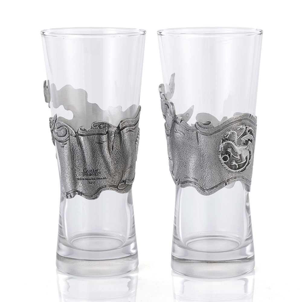 Ice & Fire Pilsner Pair- Prototype Shown