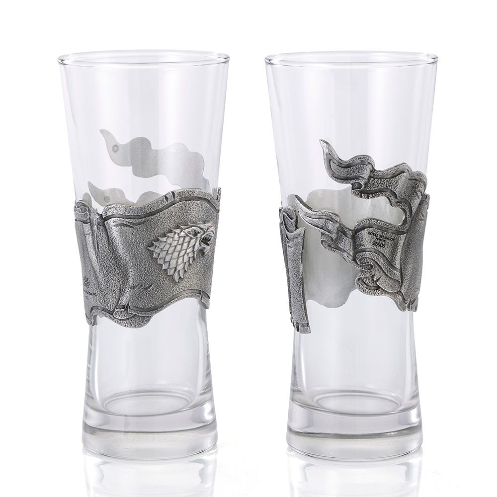 Ice & Fire Pilsner Pair- Prototype Shown