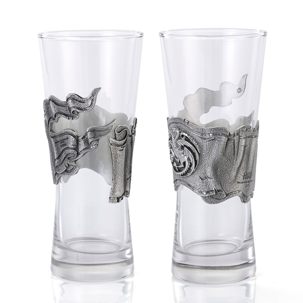 Ice & Fire Pilsner Pair- Prototype Shown