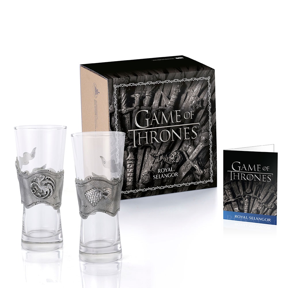 Ice & Fire Pilsner Pair- Prototype Shown