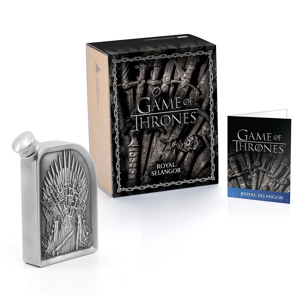 Iron Throne Hip Flask