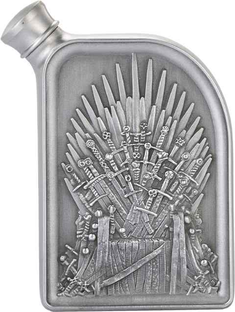 Iron Throne Hip Flask