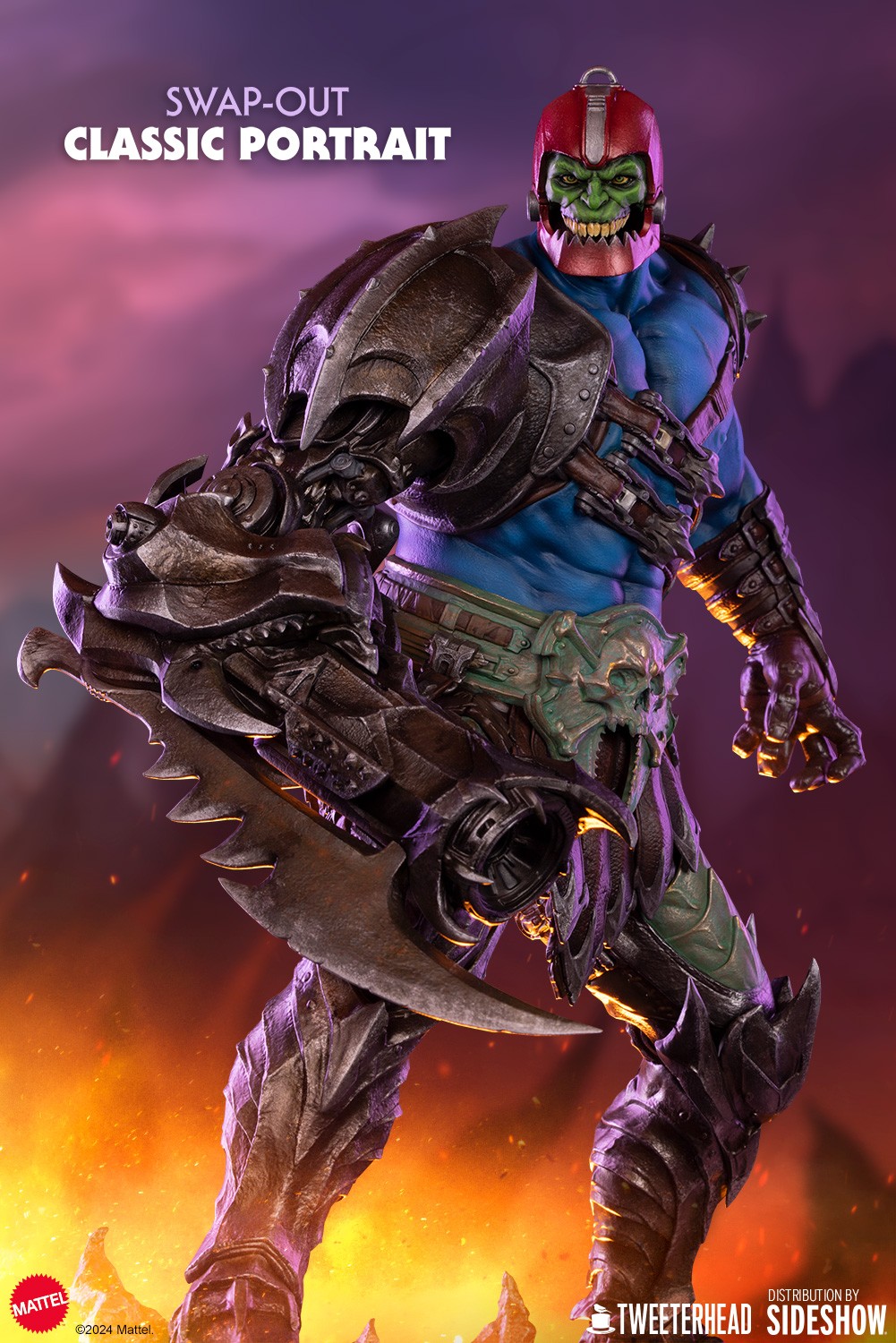 Masters of the Universe Trap Jaw Legends Maquette  (Prototype Shown) View 4