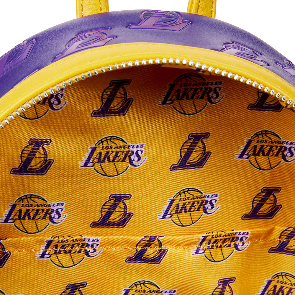 Lakers Debossed Logo Mini Backpack (Prototype Shown) View 4