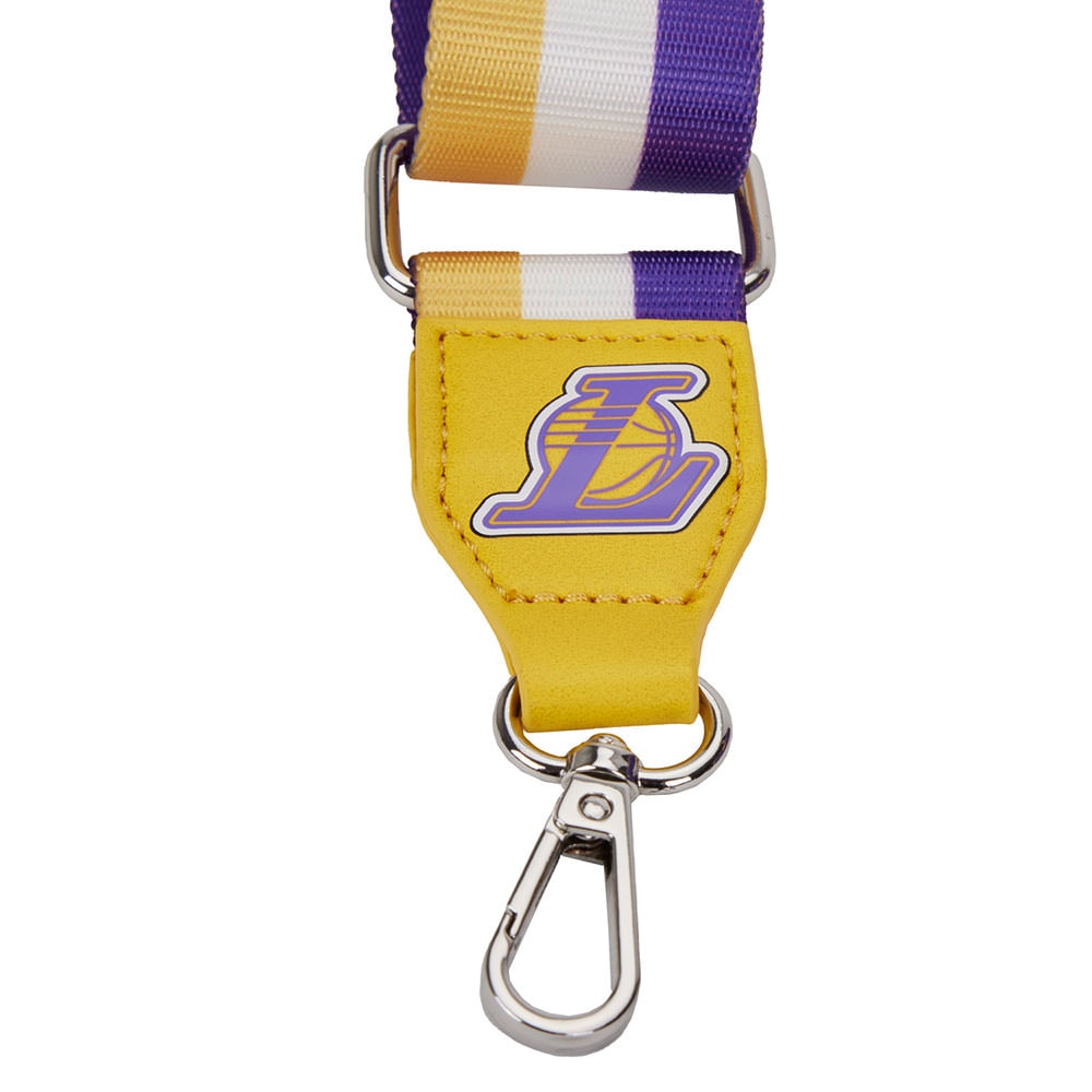 Lakers Debossed Logo Cross Body Bag (Prototype Shown) View 2