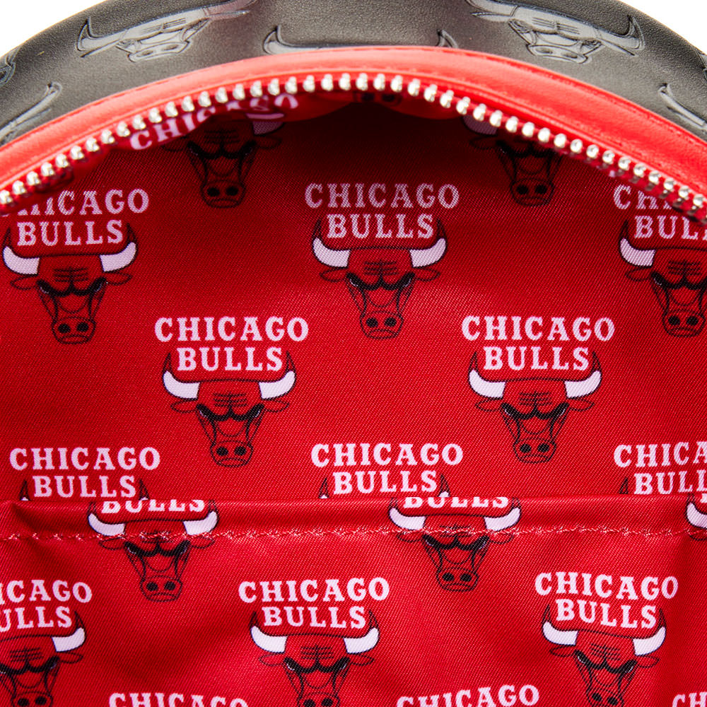 Chicago Bulls Debossed Logo Mini Backpack- Prototype Shown