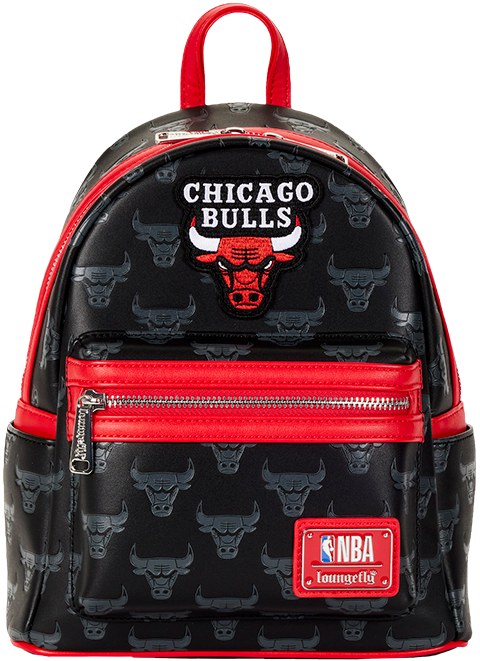 Chicago Bulls Debossed Logo Mini Backpack