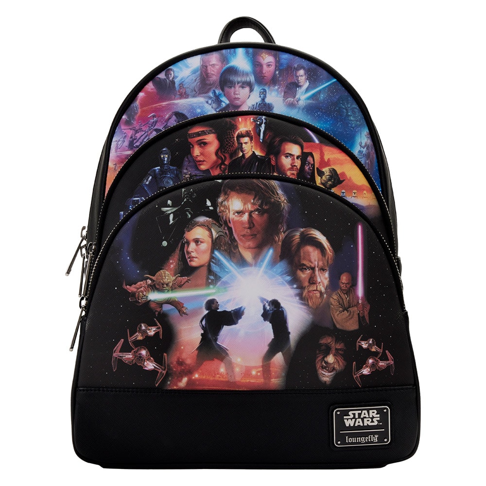 Star Wars Trilogy 2 Triple Pocket Mini Backpack- Prototype Shown