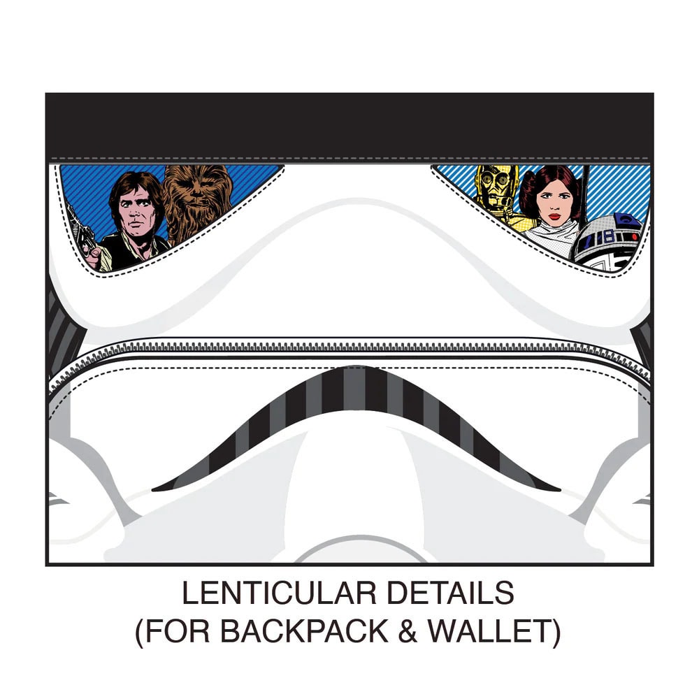 Stormtrooper Lenticular Mini Backpack- Prototype Shown