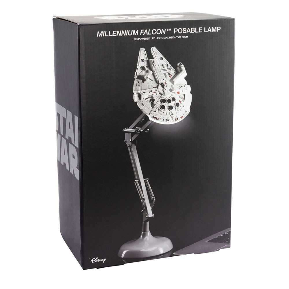 Millennium Falcon Posable Desk Light- Prototype Shown