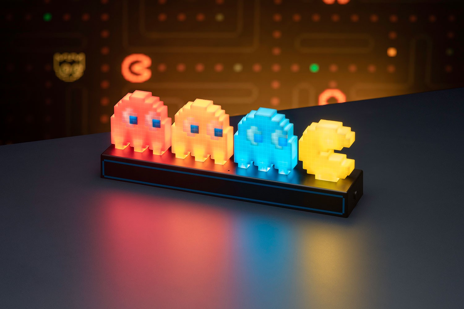 Pac-Man Pac-Man and Ghosts Light Collectible Lamp  (Prototype Shown) View 1