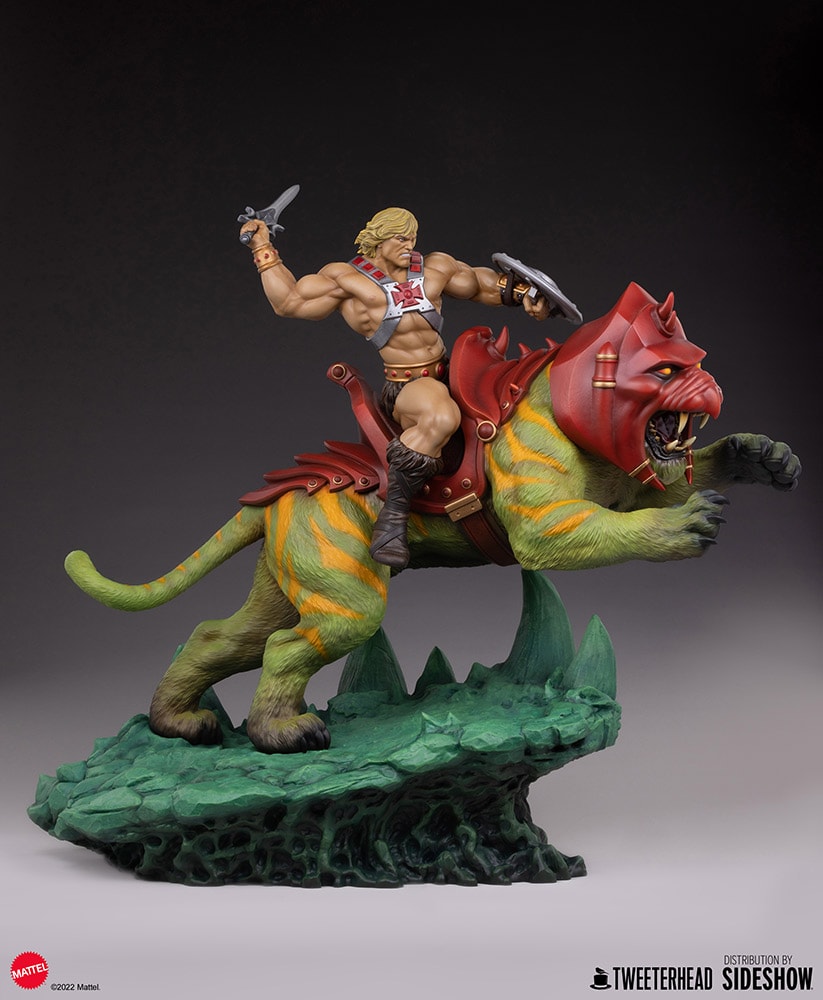 He-Man and Battle Cat Classic Deluxe Exclusive Edition (Prototype Shown) View 21