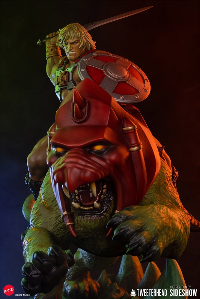 He-Man and Battle Cat Classic Deluxe Exclusive Edition (Prototype Shown) View 9