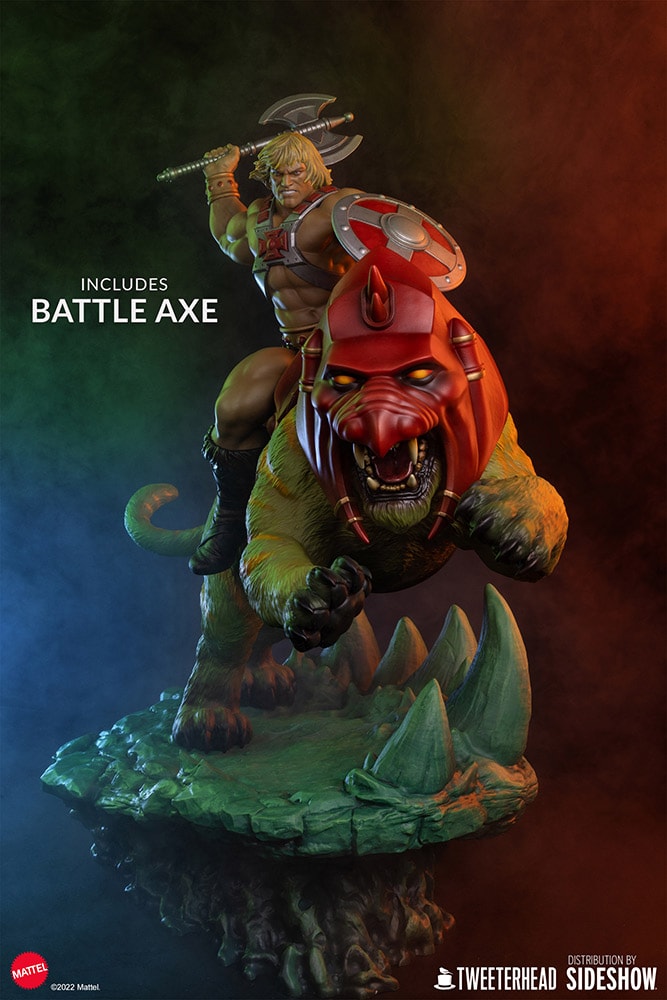 He-Man and Battle Cat Classic Deluxe Exclusive Edition (Prototype Shown) View 8