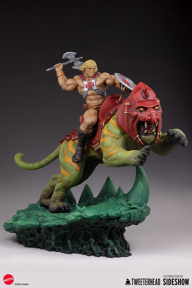 He-Man and Battle Cat Classic Deluxe Exclusive Edition (Prototype Shown) View 26