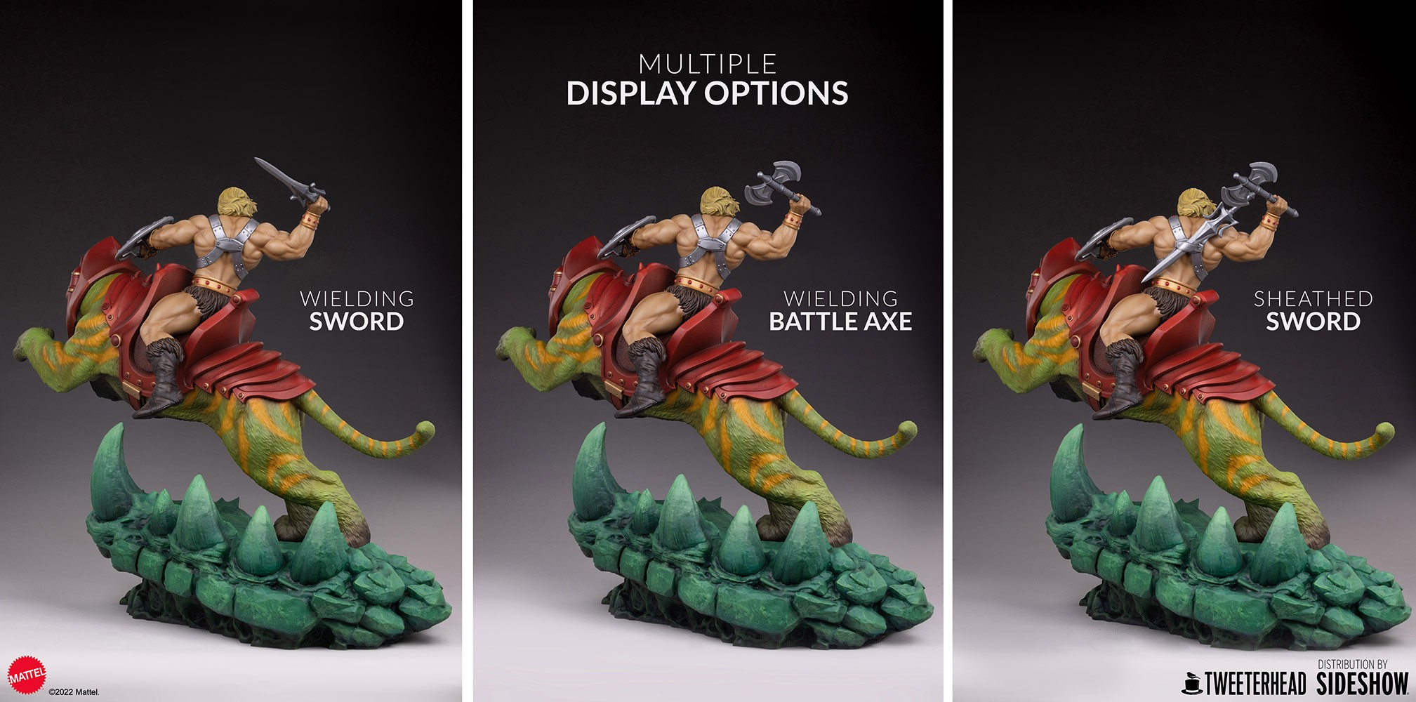He-Man and Battle Cat Classic Deluxe Exclusive Edition (Prototype Shown) View 6