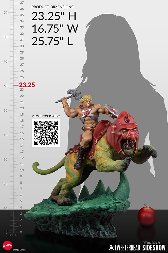 He-Man and Battle Cat Classic Deluxe Exclusive Edition (Prototype Shown) View 5