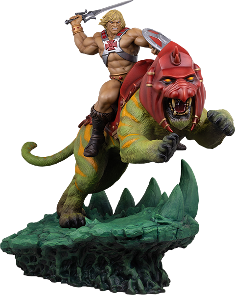 He-Man and Battle Cat Classic Deluxe Exclusive Edition (Prototype Shown) View 32