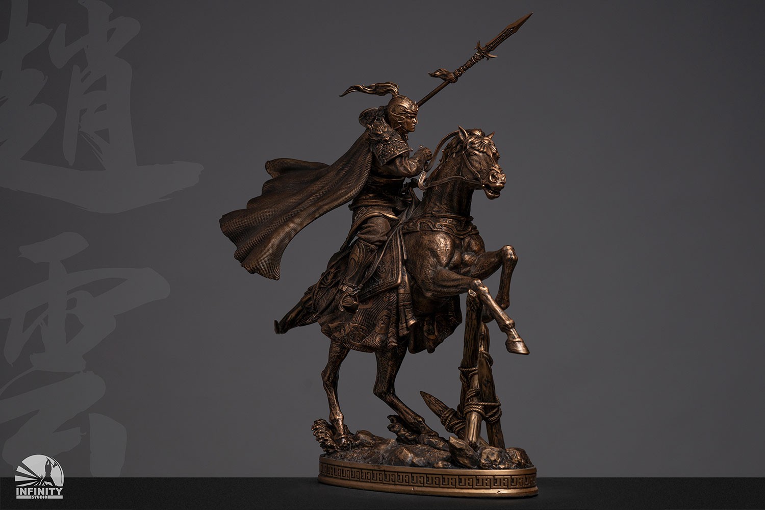 Three-Kingdoms Generals Zhao Yun Bronzed Edition- Prototype Shown