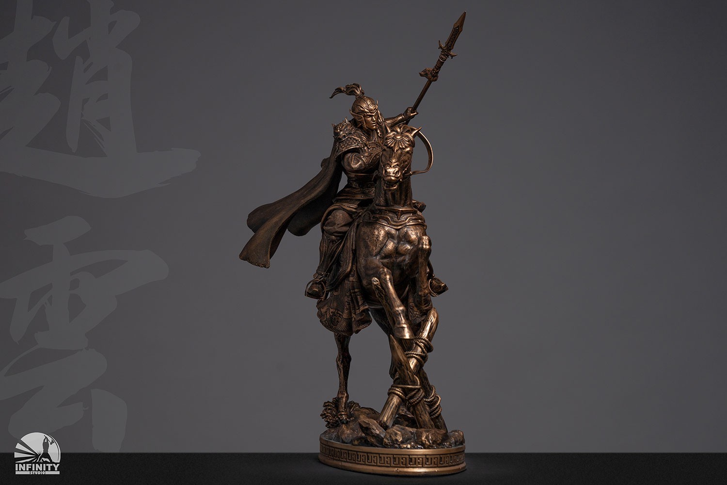 Three-Kingdoms Generals Zhao Yun Bronzed Edition- Prototype Shown