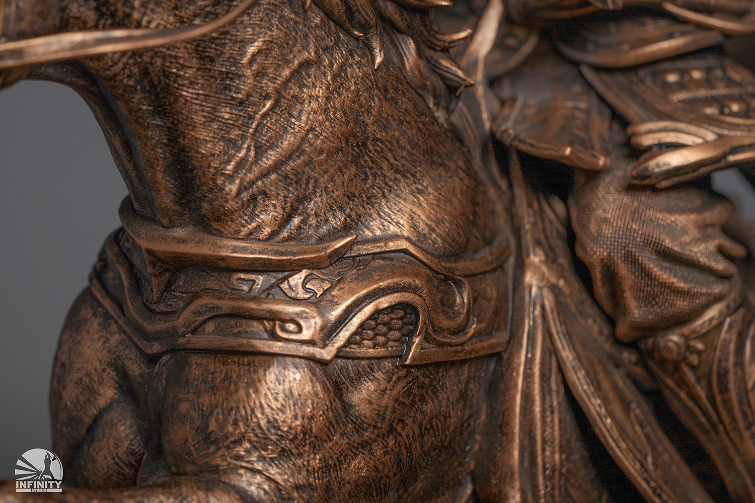 Three-Kingdoms Generals Zhao Yun Bronzed Edition