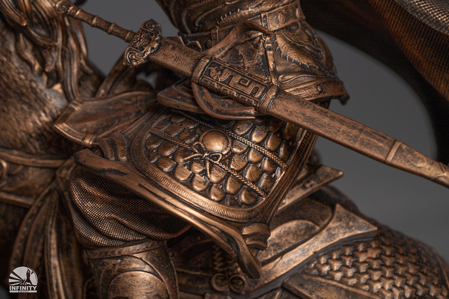 Three-Kingdoms Generals Zhao Yun Bronzed Edition