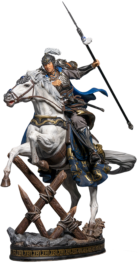 Three-Kingdoms Generals Zhao Yun Colored Edition