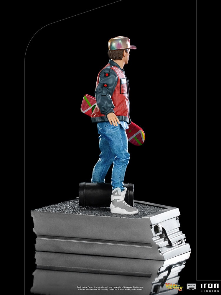 Retour vers le Futur Statuette 1/10 Art Scale Marty McFly Iron Studios