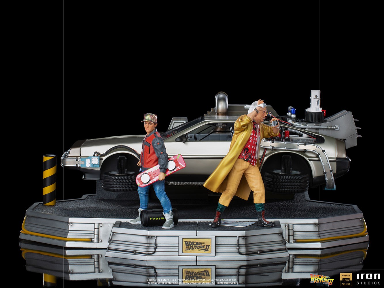 DeLorean Set Full Deluxe Version- Prototype Shown