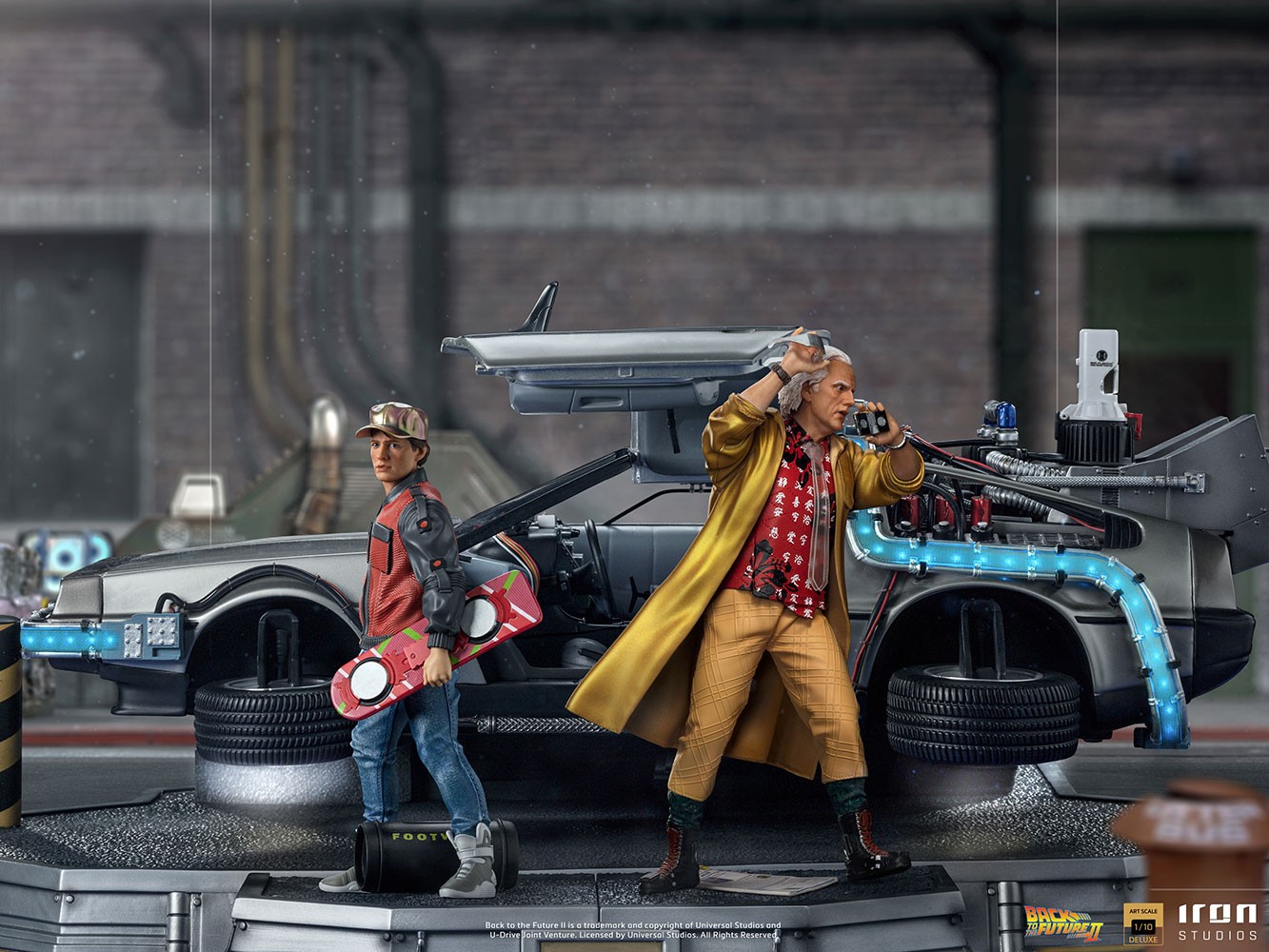 DeLorean Set Full Deluxe Version- Prototype Shown
