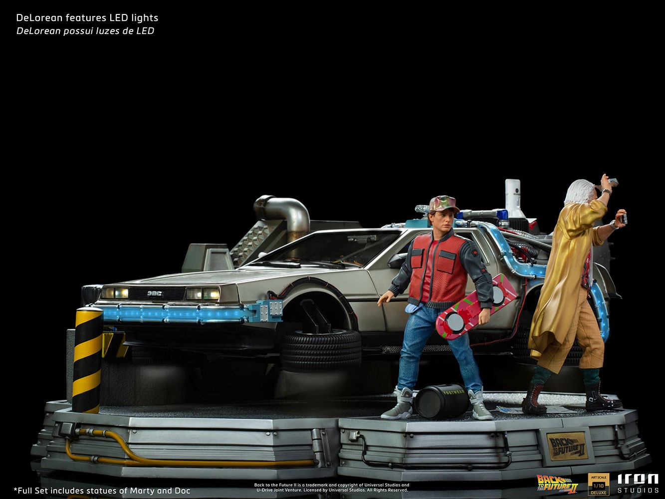 DeLorean Set Full Deluxe Version- Prototype Shown