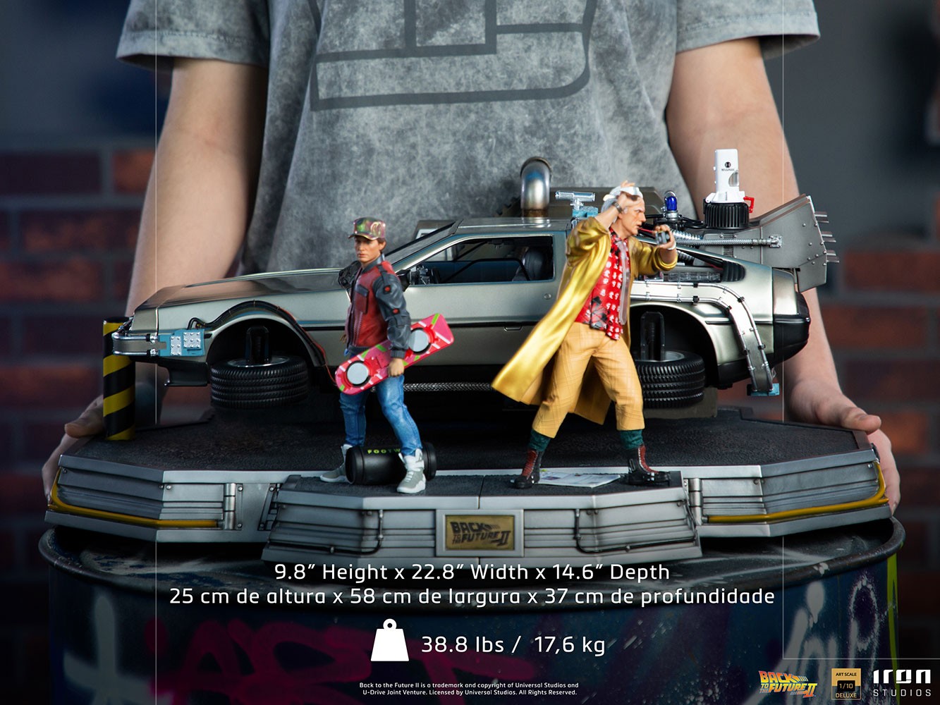 DeLorean Set Full Deluxe Version- Prototype Shown