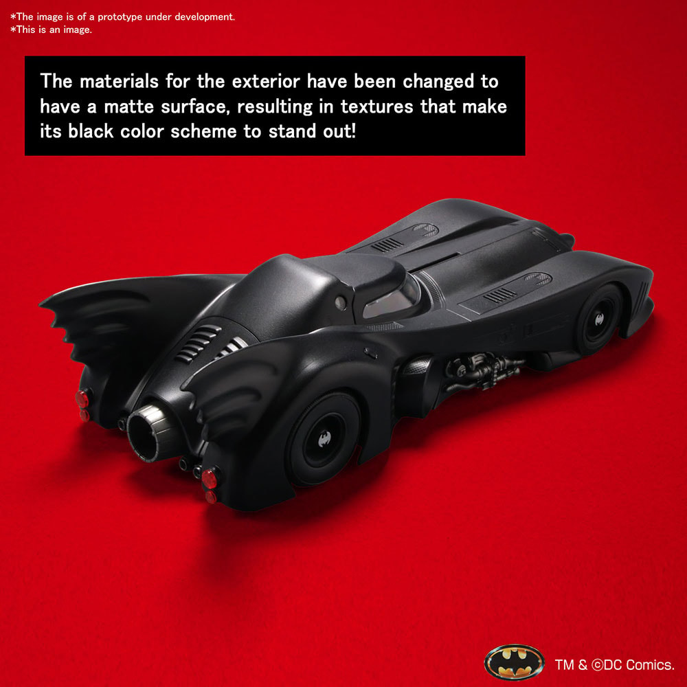 DC Comics Batmobile (Batman Version) Model Kit  (Prototype Shown) View 3