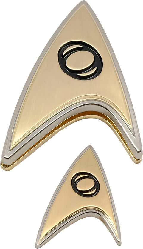 Enterprise Science Badge and Pin Set- Prototype Shown