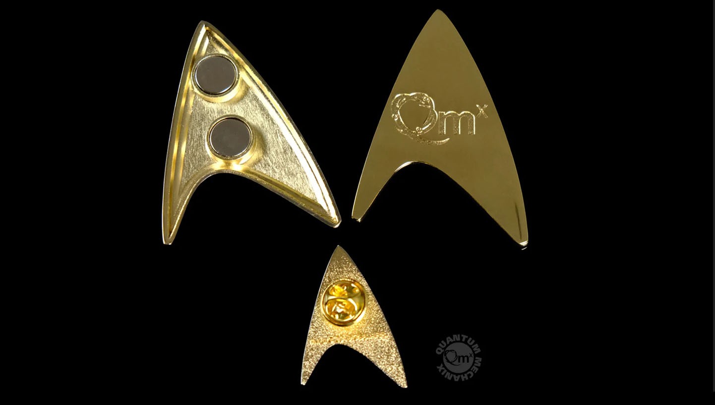 Enterprise Medical Badge and Pin Set- Prototype Shown