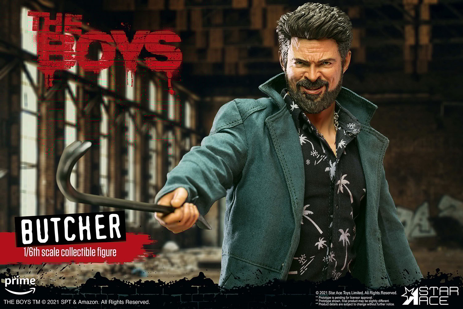 Billy Butcher Deluxe (Prototype Shown) View 8