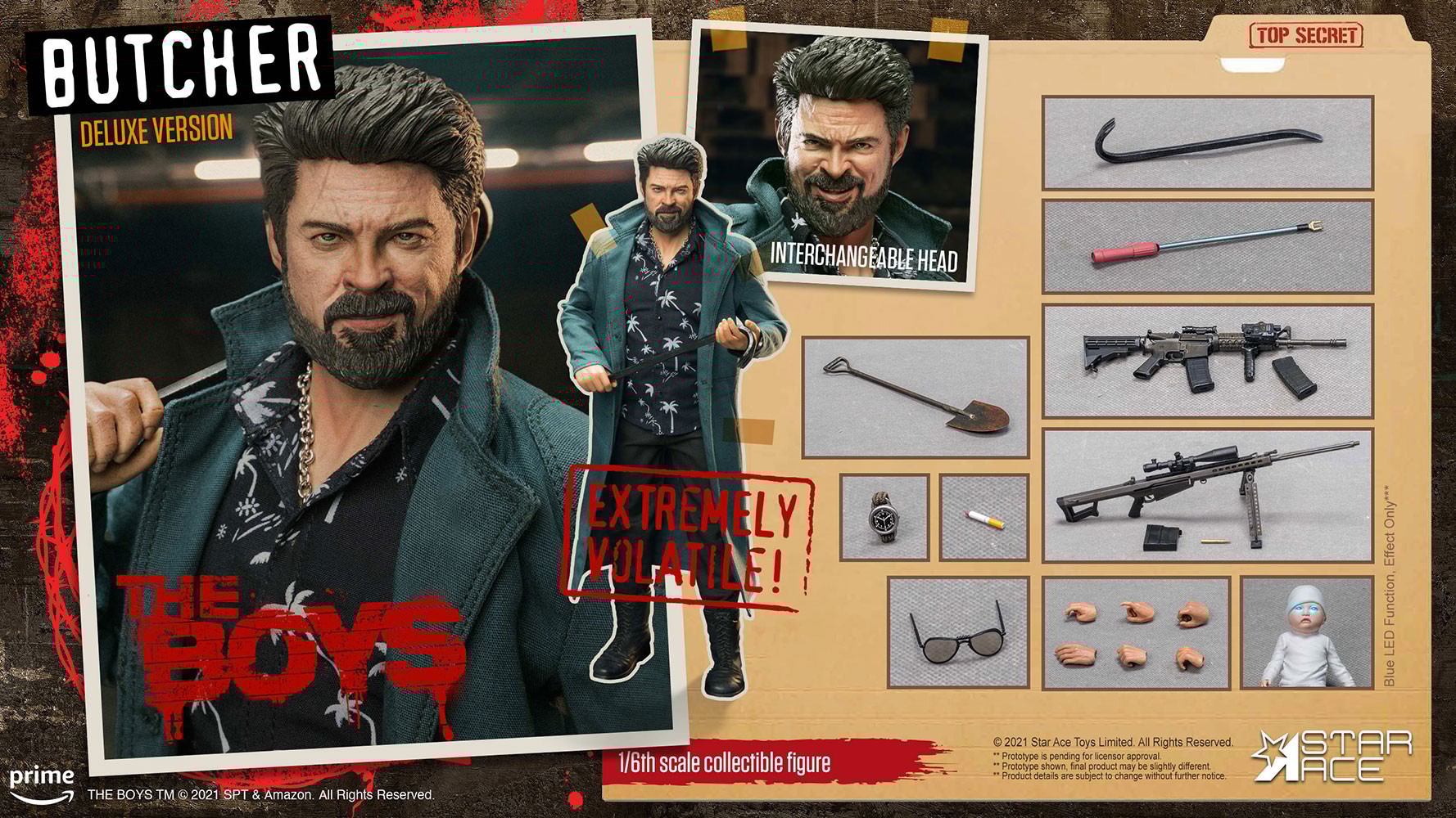 Billy Butcher Deluxe (Prototype Shown) View 10