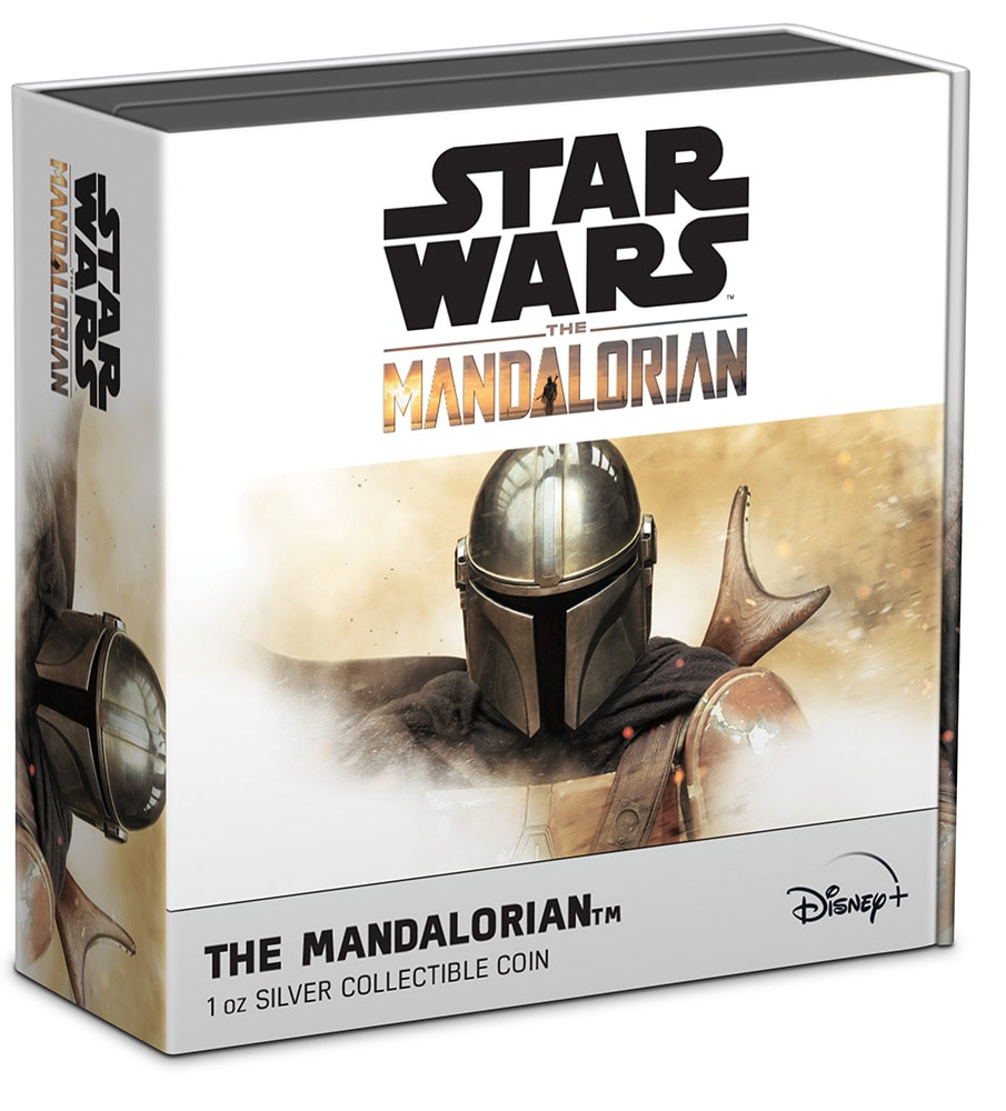 The Mandalorian 1oz Silver Coin Exclusive Edition View 3