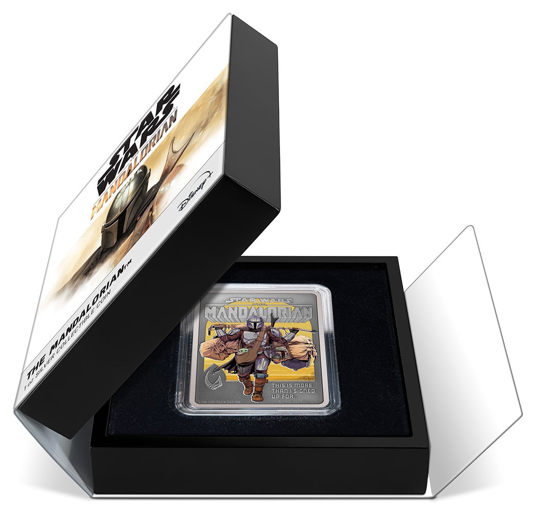 The Mandalorian 1oz Silver Coin Exclusive Edition View 4