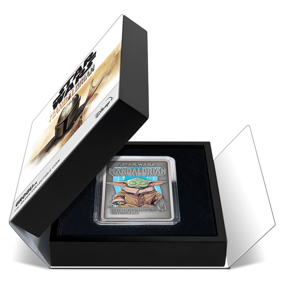 Grogu™ 1oz Silver Coin Exclusive Edition View 4