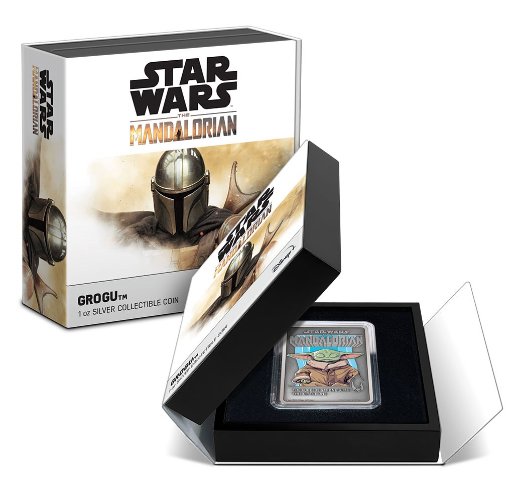 Grogu™ 1oz Silver Coin Exclusive Edition View 5