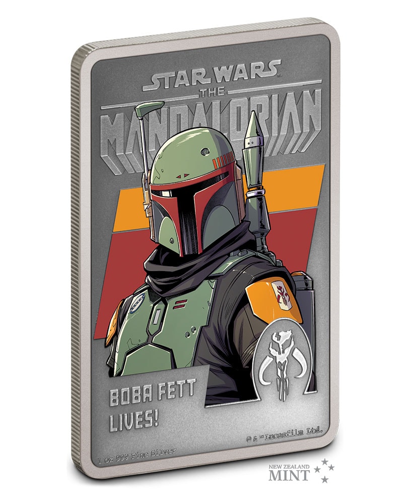 Boba Fett 1oz Silver Coin Exclusive Edition View 2