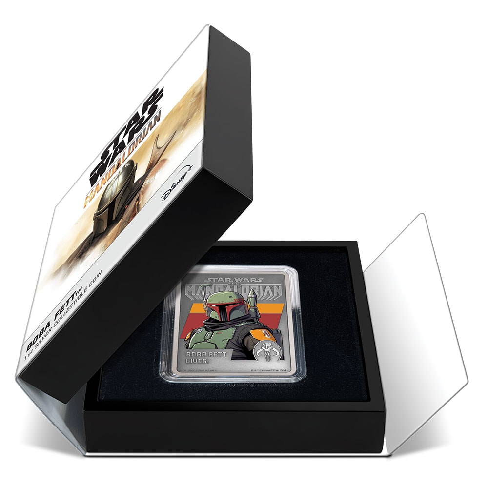 Boba Fett 1oz Silver Coin Exclusive Edition View 5