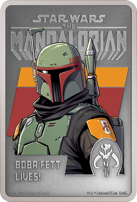 Boba Fett 1oz Silver Coin Exclusive Edition View 7